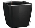 Produktbild: Pflanzkübel Lechuza Quadro 43 x 43 x H 39 cm schwarz inkl. Erdbewässerungsystem