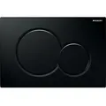 Produktbild: Geberit BetPl Sigma01 für 2-Mengen-Sp tiefschwarz RAL 9005