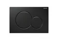 Produktbild: GEBERIT Betätigungsplatten Geberit Betätigungsplatte Sigma 01 RAL 9005 schwarz-glänzend 115770DW5