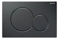 Produktbild: Geberit Betätigungsplatte Samba Sigma 01 RAL 9005 schwarz-glänzend 115770DW5