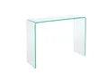 Produktbild: riess-ambiente Konsolentisch FANTOME 100cm transparent, Glastisch · Konsole · Modern Barock