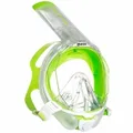 Produktbild: Mares Sea VU Dry+ - Schnorchelmaske - Gr. S-M - white/lime