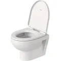 Produktbild: Combi-Pack Duravit No.1 Compact Tiefspüler, spülrandlos, mit Softclose, weiß - 45750900A1