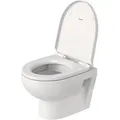Produktbild: Combi-Pack Duravit No.1 Compact Tiefspüler, spülrandlos, mit Softclose, weiß - 45750900A1