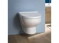Produktbild: Duravit No. 1 Wand-WC Rimless Set, Compact-Tiefspüler