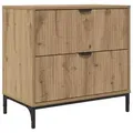 Produktbild: vidaXL Nachttisch Artisan-Eiche 63,5 x 36 x 61 cm Holzwerkstoff