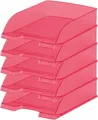 Produktbild: Leitz Briefkorb Standard A4, 5er Pack, Briefablage in Premium-Qualität, Stapelba