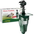 Produktbild: GARDIGO® Wasserstrahl Tiervertreiber I Vogelabwehr, Reiherschreck, Katzenschreck für Garten | PIR-Bewegungsmelder I Reichweite bis zu 10 m I Vogelschreck, Katzenabwehr, Hundeabwehr | Inkl. Batterien