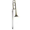 Produktbild: Monzani MZSL-133Q Tenorposaune, Quartventil, Messing, Lackiert, Bb/F Stimmung, Kerniger Klang, Gute Intonation, Leichte Ansprache, inkl. Mundstück, Hardcase, Ideal für Orchester, Bands