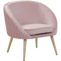 Produktbild: Sessel Tromso Samtstoff Rosa