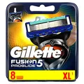 Produktbild: Gillette Fusion 5 ProGlide Power Rasierklingen mit Trimmerklinge für Präzision und Gleitbeschichtung, 8 Ersatzklingen