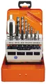 Produktbild: Projahn 15-tlg. Einschnitt-Gewindebohrer Set HSS DIN 352 M3-M12 Windeisen