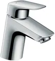 Produktbild: HANSGROHE 71070000 Einhebel-Waschtischmischer LOGIS chrom DN 15 mit Zugstangen-A