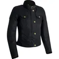 Produktbild: Oxford Holwell Wax-Cotton, Textiljacke Damen - Schwarz - 36