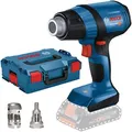 Produktbild: Bosch Heißluftpistole GHG 18V-50, 06012A6501, Akku, 18V, 300-500°C, mit Koffer, bis 175 l/min