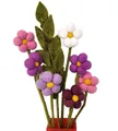 Produktbild: your castle Dekokranz Bunter Blumenstrauss aus handgearbeiteten Filzblumen Fair-Trade
