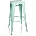 Produktbild: Barhocker VANTAGGIO HIGH BRUSH seidenmatt grün pastell hjh OFFICE