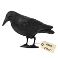 Produktbild: Taubenabwehr Vogelabwehr Schwarzer Rabe Attrappe Vogel Taubenschreck für Balkon