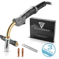 Produktbild: STAHLWERK AK25 MB25 Schweißbrenner 3 m Schlauchpaket für MIG MAG Schweißgeräte