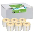 Produktbild: DYMO Etikettenrollen für Etikettendrucker S0722540 weiß, 57,0 x 32,0 mm, 6 x 1000 Etiketten