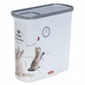 Produktbild: Curver Futterbox - 2 ltr / 1 kg - Snack Behälter Container Dose für Katzen