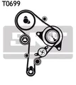 Produktbild: SKF VKMC 01251 Wasserpumpe + Zahnriemensatz für VW Audi Skoda Seat