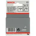 Produktbild: BOSCH Tackerklammer, Typ 53 Feindrahtklammer - 0,74 x 18 x 11,4 mm - 1000er-Pack 1.14 cm x 1.8 cm