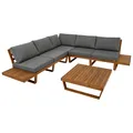 Produktbild: Loungeset Lounge Loungegarnitur Gartenmöbel Ecklounge CARTAGENA Akazie 248x248cm