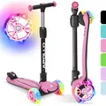 Produktbild: Apollo Kinderscooter KidsPro4 LED Roller - Pink - Rosa