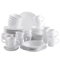 Produktbild: KAHLA 320808A90032C Update Kombiservice 42tlg. weiß | weißes Geschirrset für 12 Personen