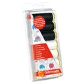 Produktbild: Nähgarn Set Allesnäher Schwarz Weiß