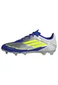 Produktbild: adidas Unisex F50 League Football Boots FG/MG, Silver Metallic/Solar Yellow/Lucid Blue, 44 EU