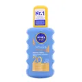 Produktbild: NIVEA Sun Schutz & Bräune Sonnenschutz LSF20 mit Pro-Melanin-Extrakt 200ml