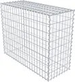 Produktbild: Gabione 100 cm x 80 cm x 40 cm (L x H x T), Maschenweite 5 cm x 10 cm, Spirale