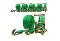 Produktbild: TRUTZHOLM Spanngurt Profi Ratschen Zurrgurt Spanngurte 2-tlg 6m 2t 2to 2000 kg TÜV/GS GRÜN (Spar-Set, 5er Set)