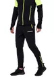 Produktbild: Airtracks Herren Thermo Laufhose Lang Pro Team - Winter Funktions Running Pants - Warm - Atmungsaktiv - Reflektoren - schwarz-neon - XXXL