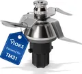 Produktbild: VIOKS Messer Ersatz für Thermomix Mixmesser für TM31 Küchenmaschine