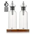Produktbild: AdHoc Set Öl- und Essigspender AromaPour mit Untersetzer 2x je 300 ml BE81