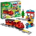 Produktbild: LEGO 10874 DUPLO Dampfeisenbahn Spielzeugeisenbahn Licht & Geräusche 59 Teile