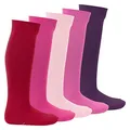 Produktbild: Footstar EVERYDAY! 5 Paar Kinder Kniestrümpfe - Berrytöne 23-26