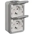Produktbild: Legrand Schutzkont.-Steckdose2f.gr 69744