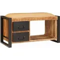 Produktbild: vidaXL Sitzbank mit Stauraum Braun 80 x 35 x 40 cm Massivholz Mango 4015983
