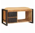 Produktbild: vidaXL Sitzbank Sitzbank mit Stauraum Braun 80 x 35 x 40 cm Massivholz (1-St)