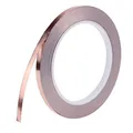 Produktbild: Yolistar Kupferfolie Klebeband, Selbstklebend Kupferfolienband, Leitende Kupferband, Abschirmband Kupferfolie für EMI-Abschirmung, Schneckenabwehrmittel, Handwerk, Elektro-Reparaturen (5MM x 50M)