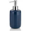 Produktbild: Seifenspender Isabella Keramik indigoblau 18,0cm 7,5cmØ 400,0ml