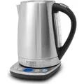 Produktbild: CASO WK2200 elektrischer Edelstahl Wasserkocher, präzise Temperaturkontrolle, 1.7 Liter Fassungsvermögen - Silber