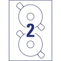Produktbild: AVERY Zweckform CD-Etiketten ClassicSize, weiß 1 bis 20 Stk SPARE 18%
