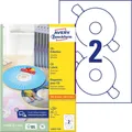 Produktbild: 200er Multipack Avery-Zweckform L6043-100 CD-Etiketten Ø 117 mm Papier Weiß 200