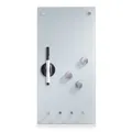 Produktbild: Zeller Memobord mit Haken, Glas, weiß, Circa 20 x 40 x 4 cm