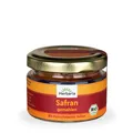Produktbild: Herbaria Safran gemahlen bio 0,5g im Glas – Bio Safran aus Taliouine in Marokko – gemahlene Safranfäden in Premium Bio-Qualität – Saffron Premium